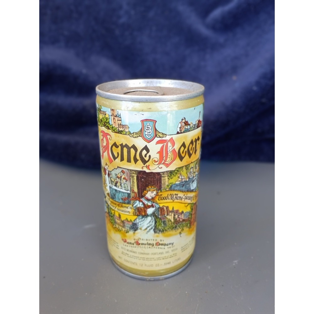 Acme Beer Can  Pull Tab Acme Brewing Portland OR